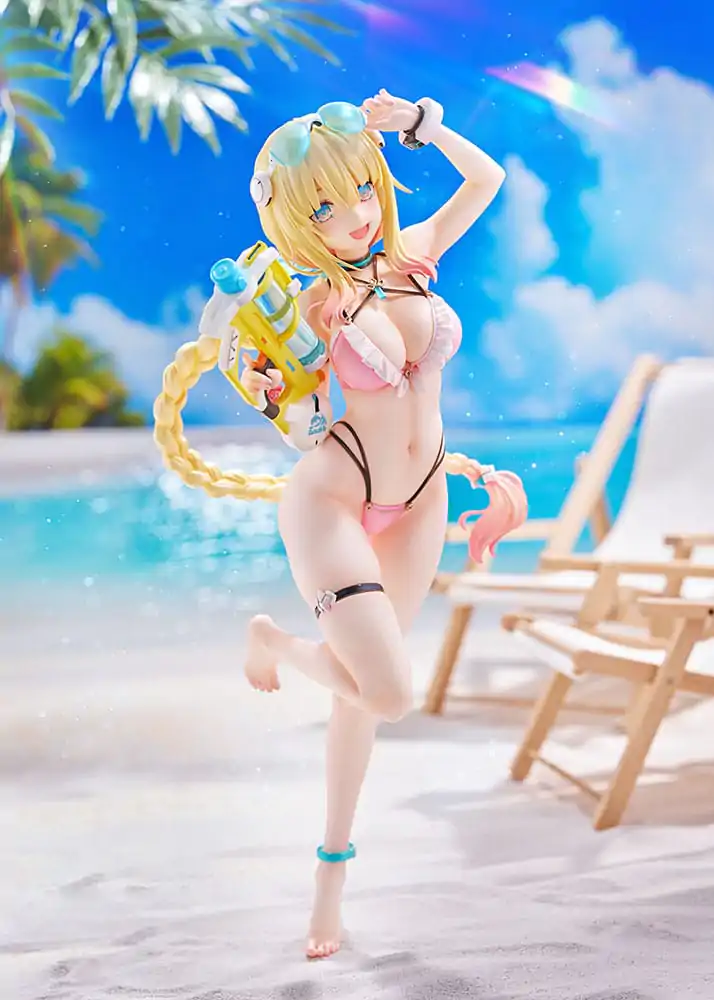 Phantasy Star Online PVC Statue 1/7 es Akhtal Summer Vacation 24 cm product photo