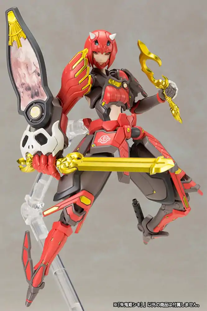 Phantasy Star Online 2 Plastic Model Kit 1/12 Vermilion Guardian Shiki 15 cm product photo