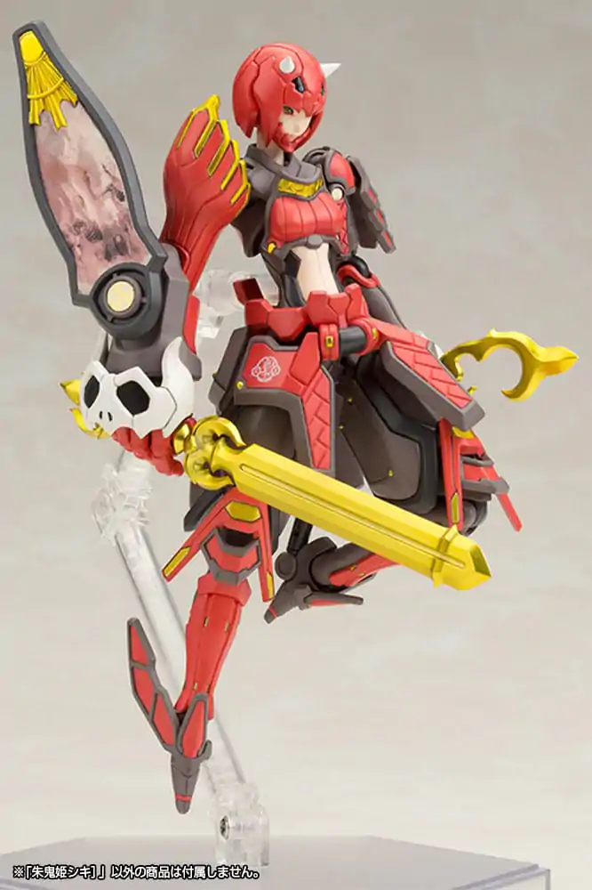Phantasy Star Online 2 Plastic Model Kit 1/12 Vermilion Guardian Shiki 15 cm product photo