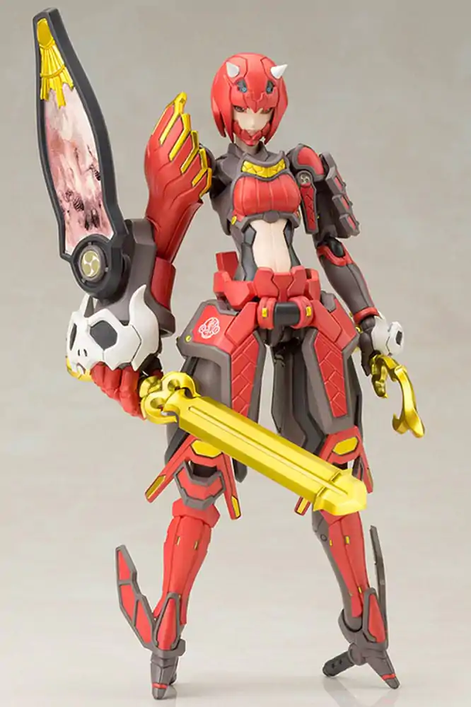 Phantasy Star Online 2 Plastic Model Kit 1/12 Vermilion Guardian Shiki 15 cm product photo