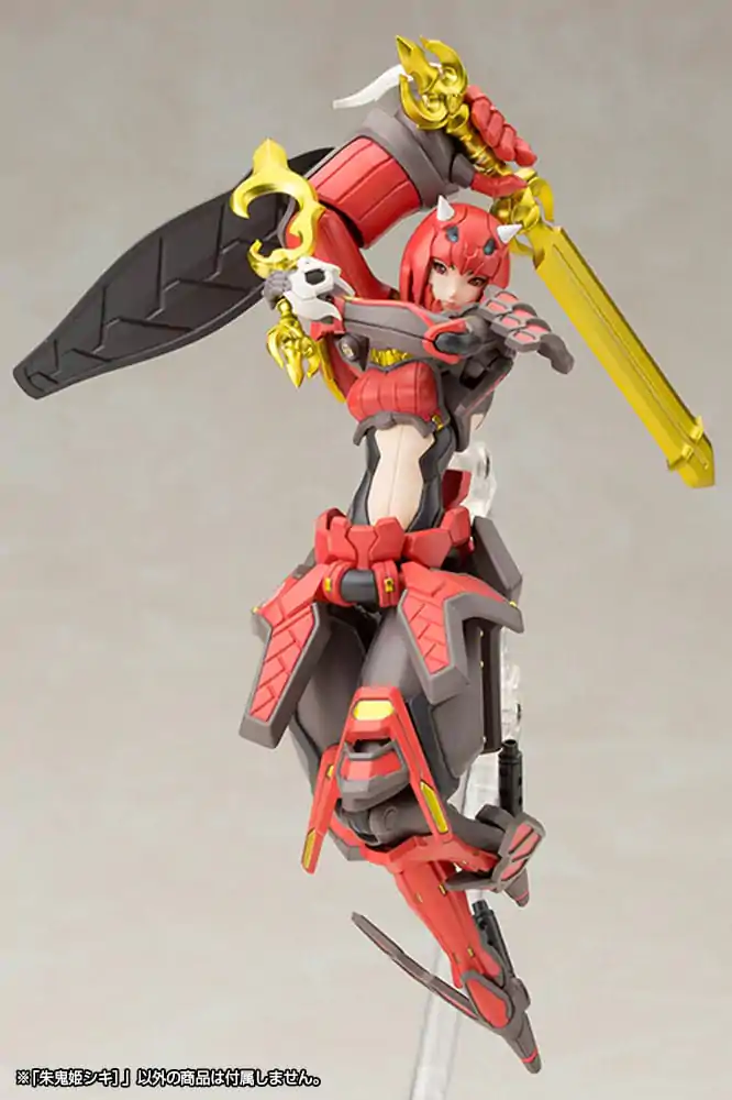 Phantasy Star Online 2 Plastic Model Kit 1/12 Vermilion Guardian Shiki 15 cm product photo