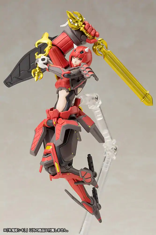 Phantasy Star Online 2 Plastic Model Kit 1/12 Vermilion Guardian Shiki 15 cm product photo