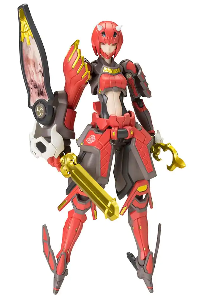Phantasy Star Online 2 Plastic Model Kit 1/12 Vermilion Guardian Shiki 15 cm product photo