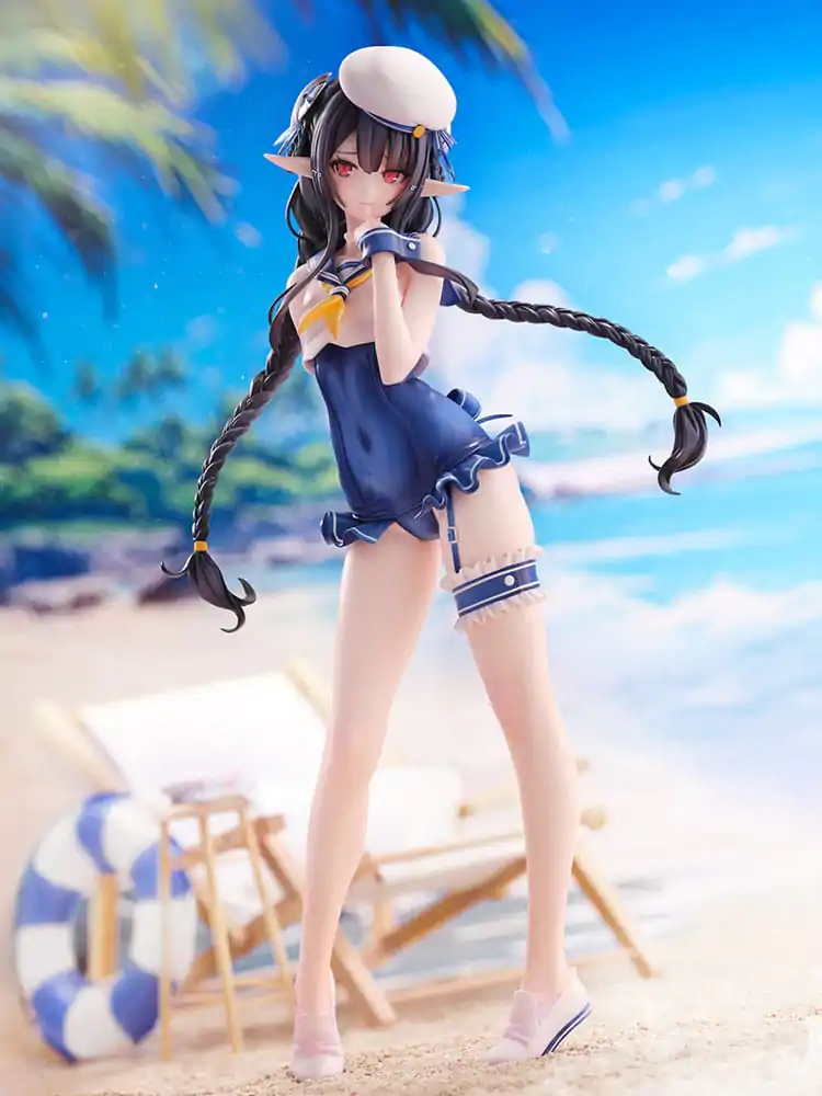 Phantasy Star Online 2 PVC Statue 1/7 Es Blue Sea Annette - Summer Vacation 25 cm product photo