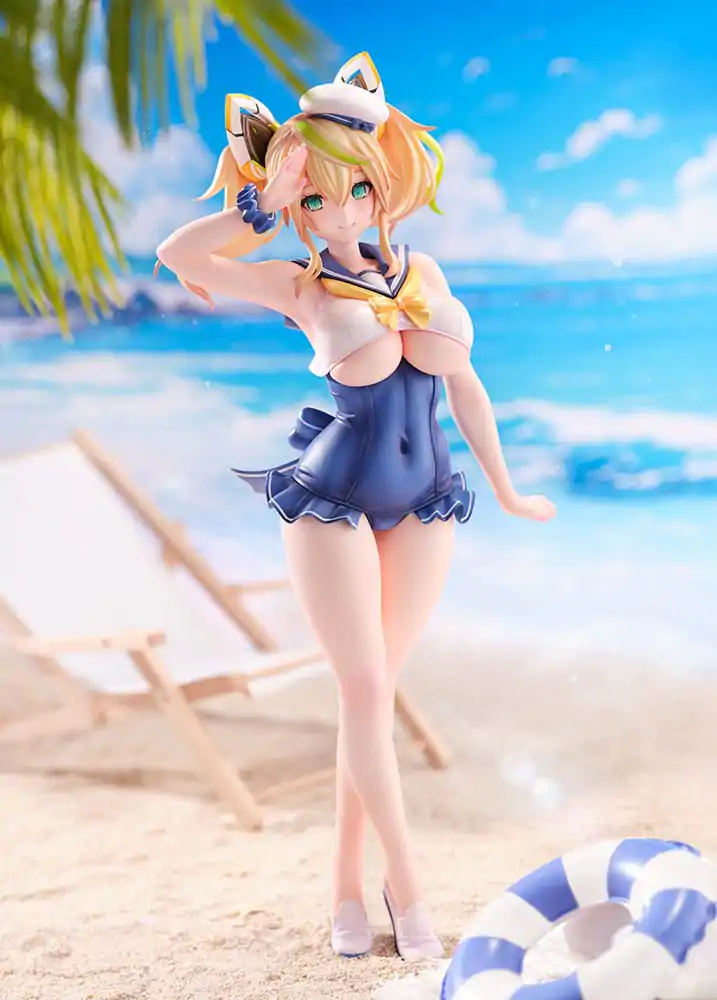 Phantasy Star Online 2 PVC Statue 1/7 Es Cool Breeze Gene - Summer Vacation 26 cm termékfotó