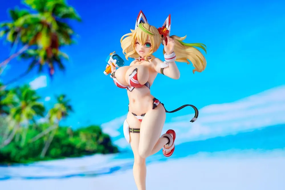 Phantasy Star Online 2 PVC Statue 1/7 Gene Summer Vacation 25 cm product photo