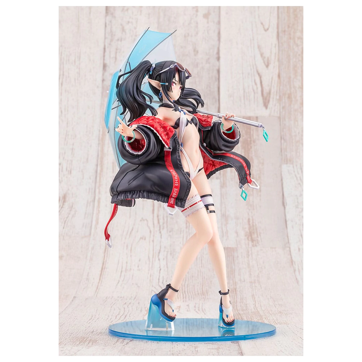 Phantasy Star Online 2 PVC Statue 1/6 White Sand Annette Summer Vacation 33 cm product photo