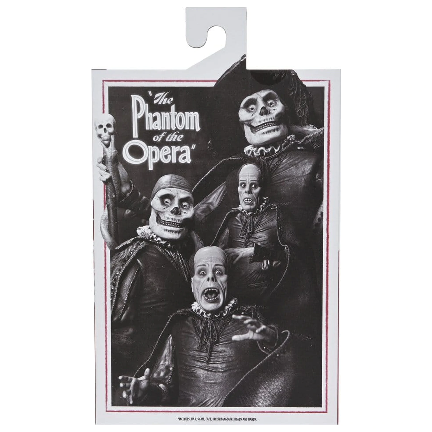 Phantom of the Opera (1925) Ultimate Action Figure Masque of the Red Death (B&W) 18 cm product photo