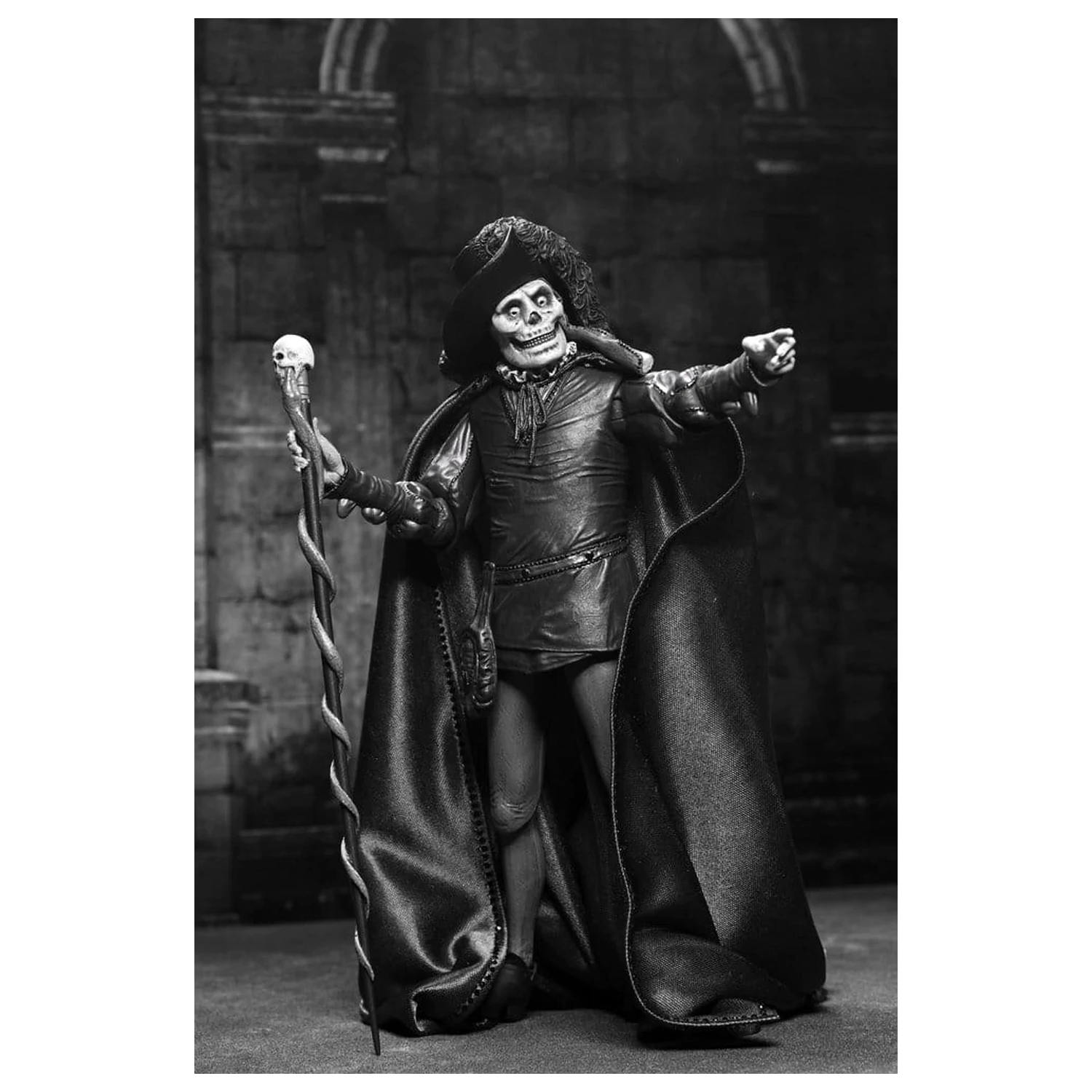 Phantom of the Opera (1925) Ultimate Action Figure Masque of the Red Death (B&W) 18 cm product photo