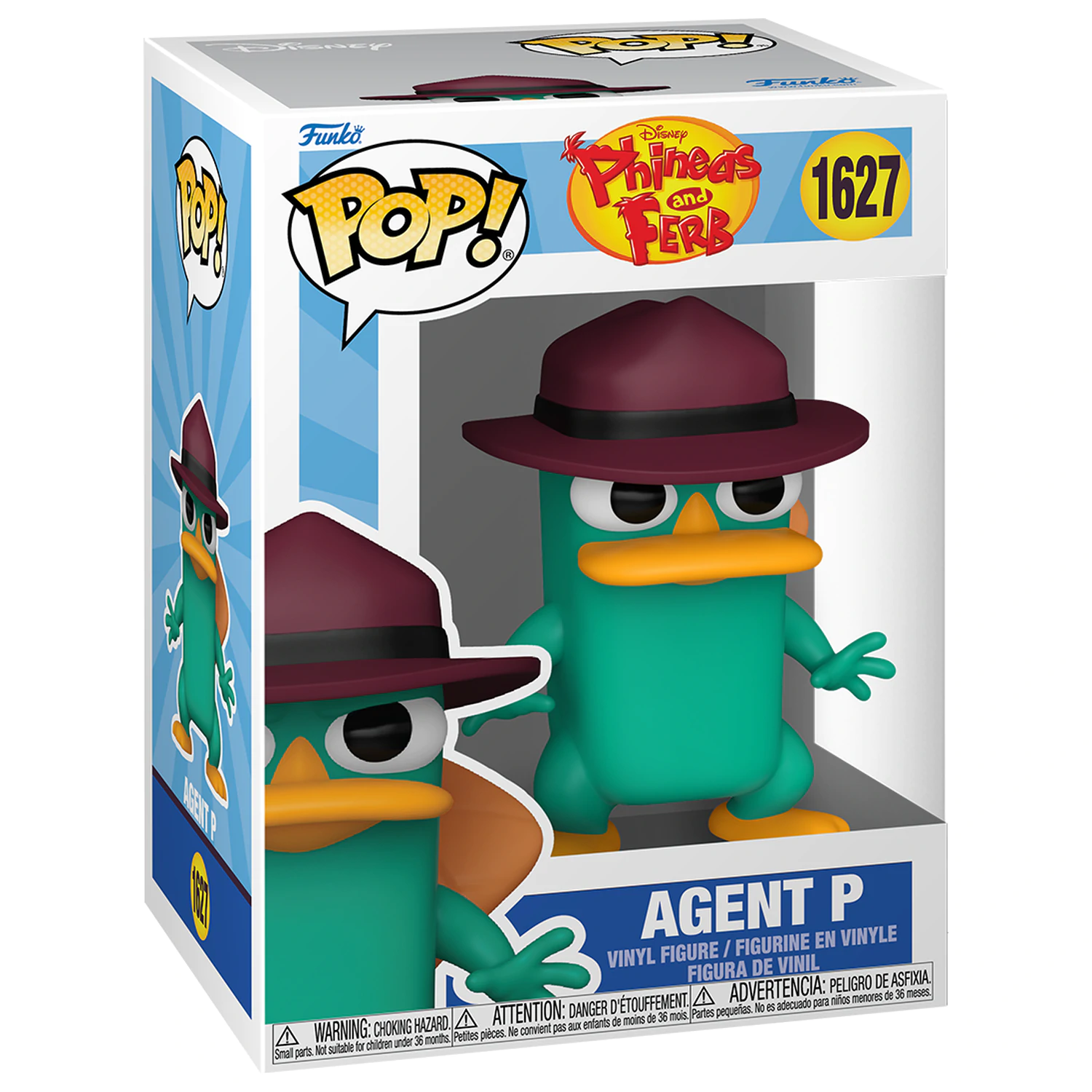 Phineas and Ferb Funko POP! Disney Vinyl Figure Agent Perry 9 cm product photo