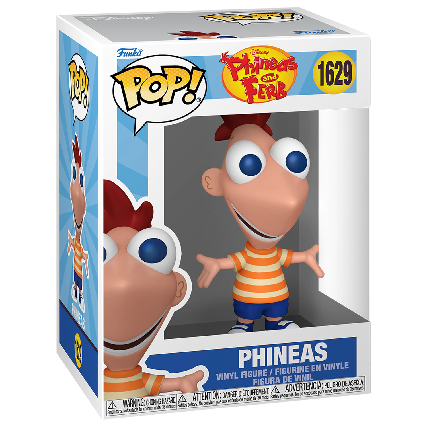 Phineas and Ferb Funko POP! Disney Vinyl Figure Phineas 9 cm product photo