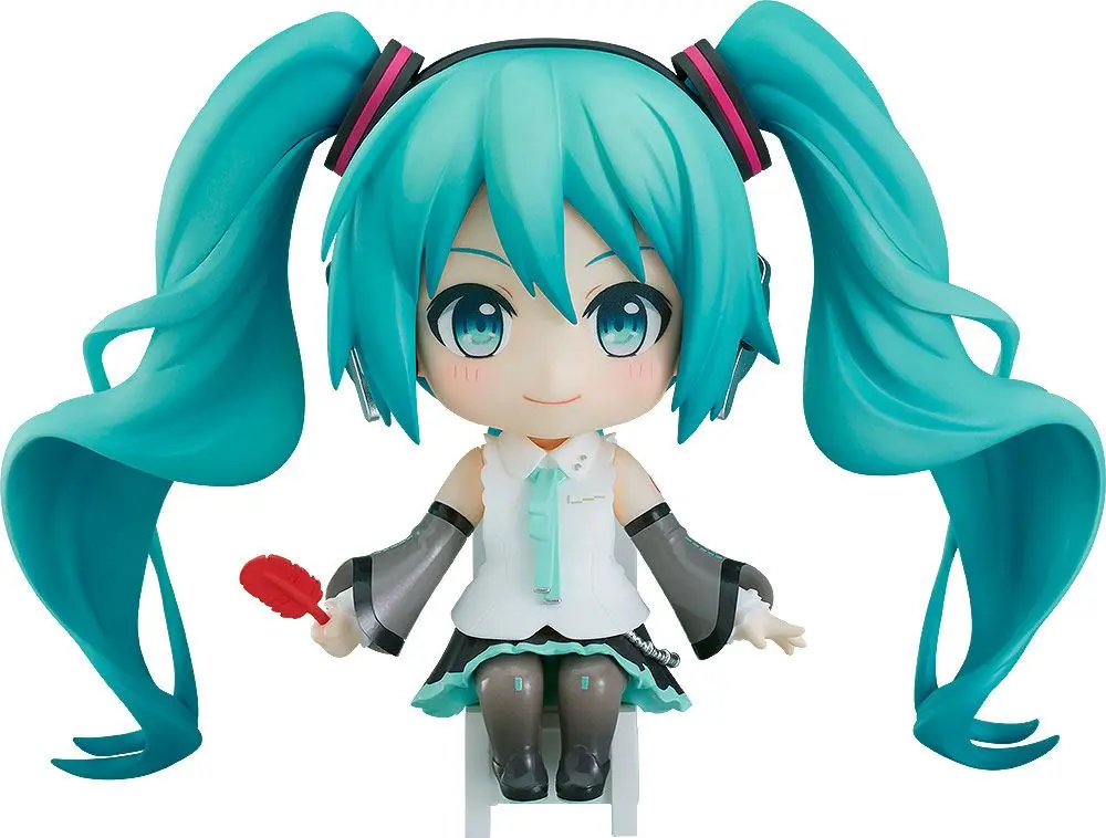 Piapro Characters Nendoroid Swacchao! PVC Figure Hatsune Miku NT: Akai Hane 9 cm product photo