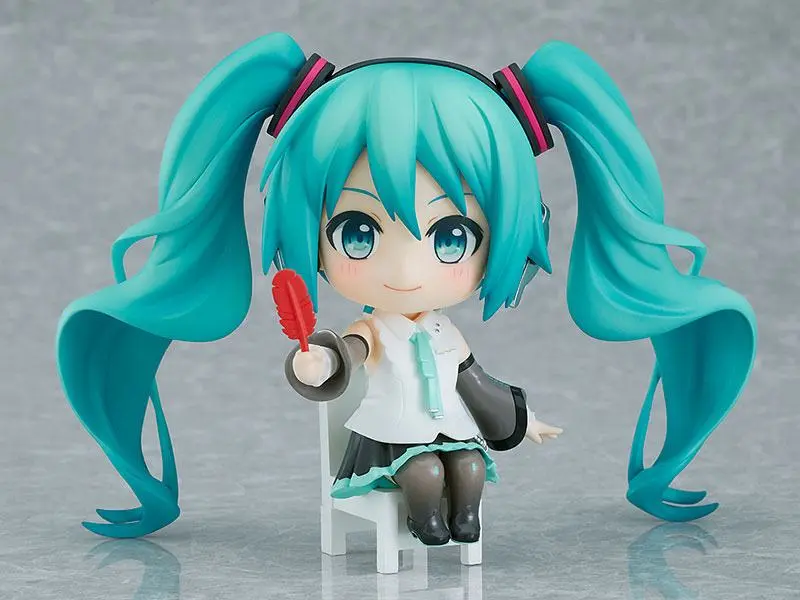 Piapro Characters Nendoroid Swacchao! PVC Figure Hatsune Miku NT: Akai Hane 9 cm product photo
