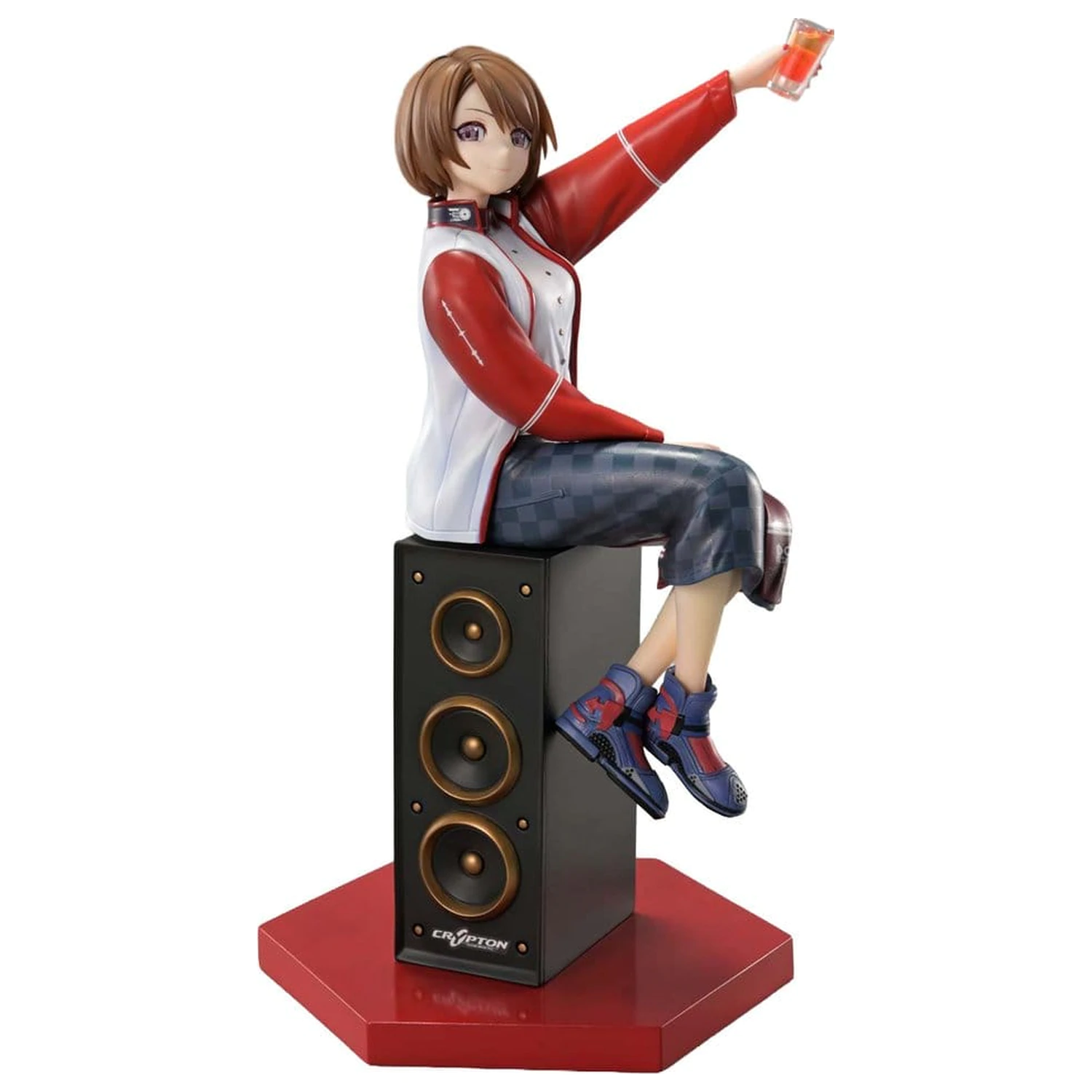 Piapro Characters Prisma Wing Statue 1/7 Meiko Illustration by lack 21 cm product photo
