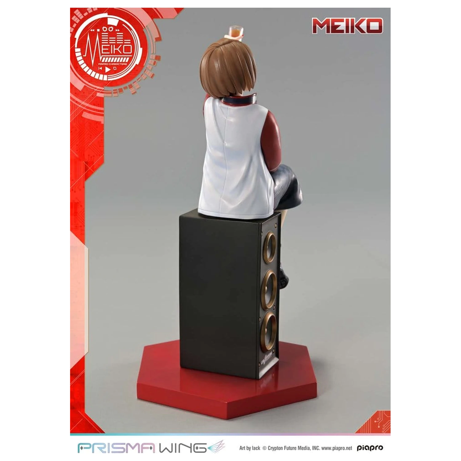Piapro Characters Prisma Wing Statue 1/7 Meiko Illustration by lack 21 cm product photo