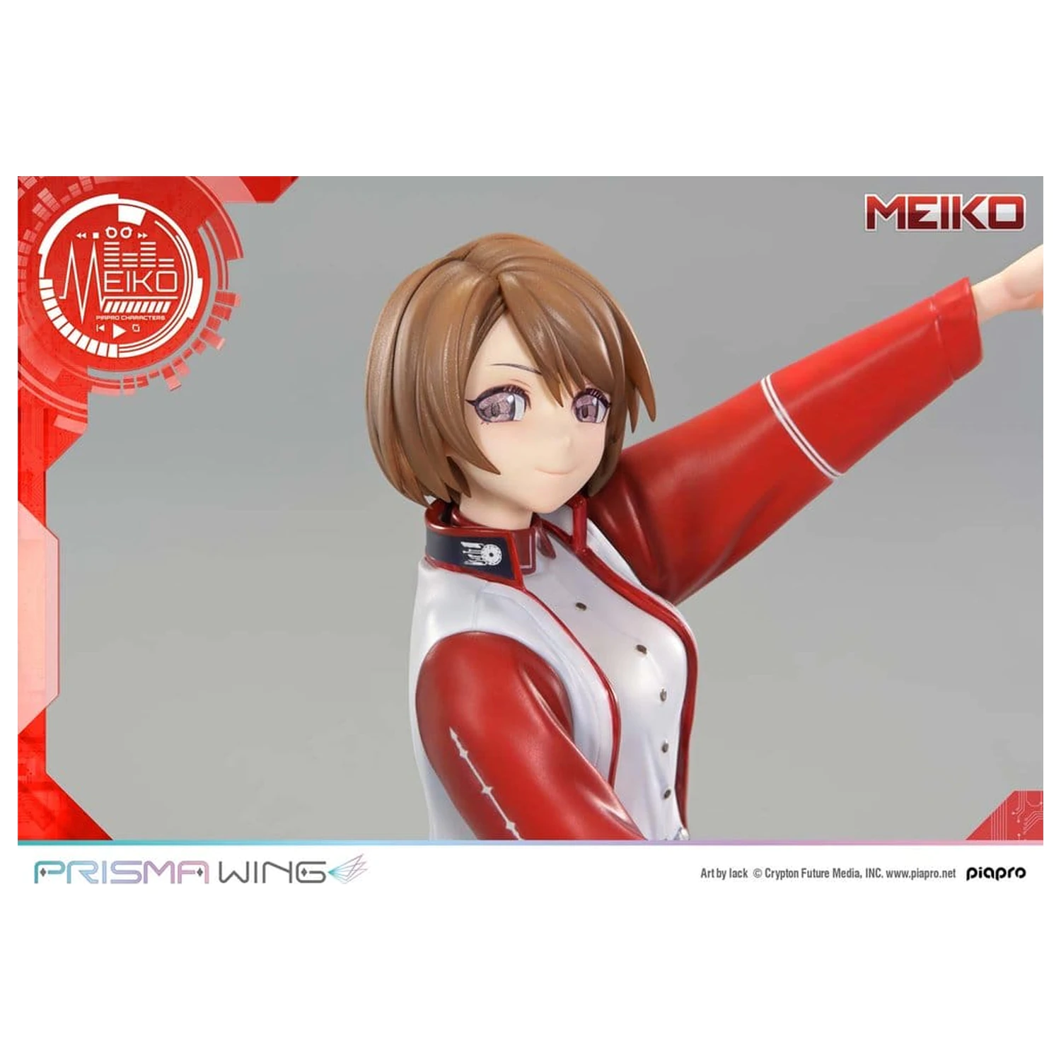 Piapro Characters Prisma Wing Statue 1/7 Meiko Illustration by lack 21 cm product photo