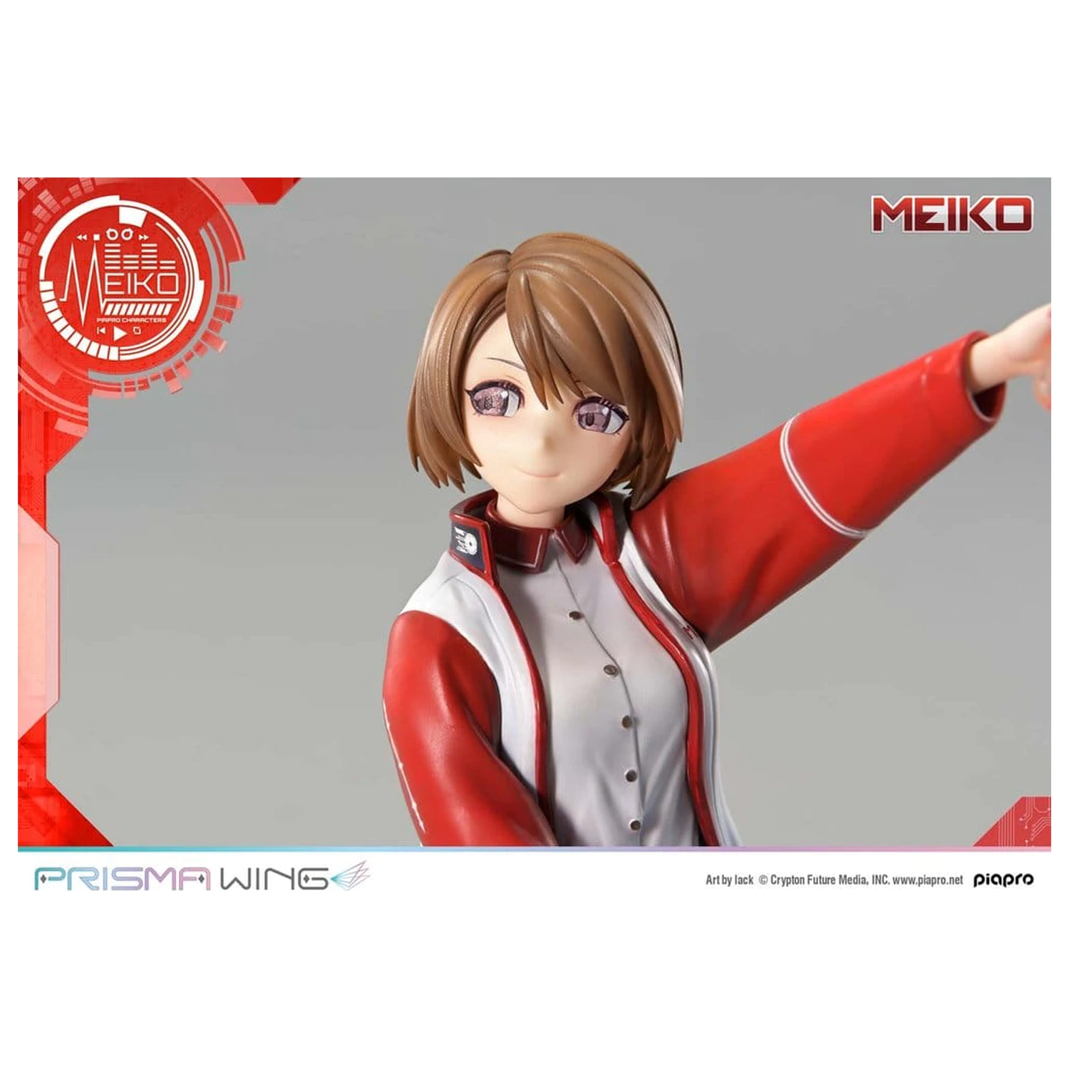 Piapro Characters Prisma Wing Statue 1/7 Meiko Illustration by lack 21 cm product photo