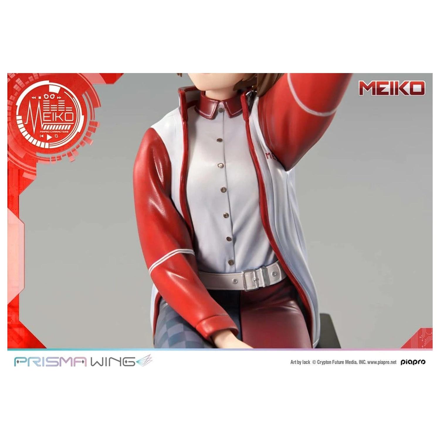 Piapro Characters Prisma Wing Statue 1/7 Meiko Illustration by lack 21 cm product photo