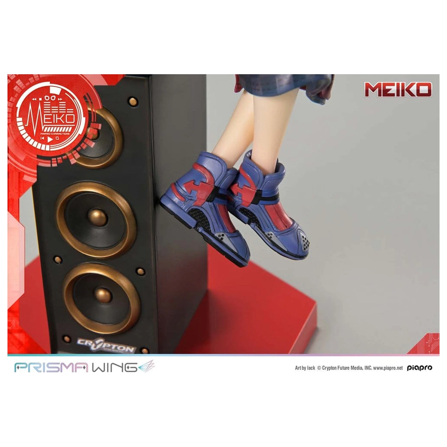 Piapro Characters Prisma Wing Statue 1/7 Meiko Illustration by lack 21 cm product photo