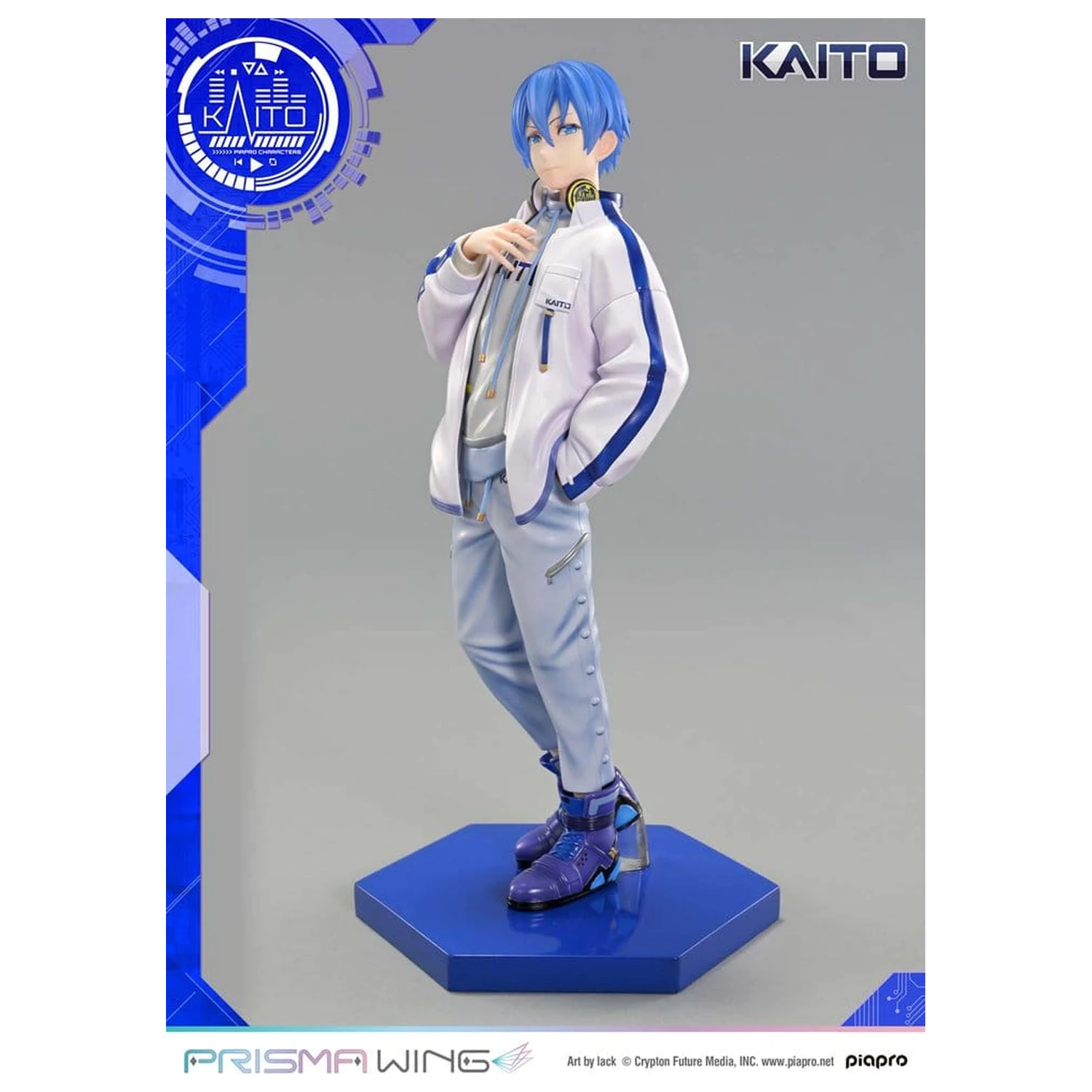 Piapro Characters Prisma Wing Figure 1/7 KAITO "Art by lack" 24 cm product photo