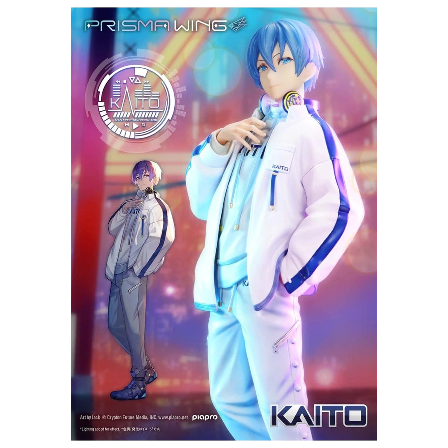 Piapro Characters Prisma Wing Figure 1/7 KAITO "Art by lack" 24 cm product photo