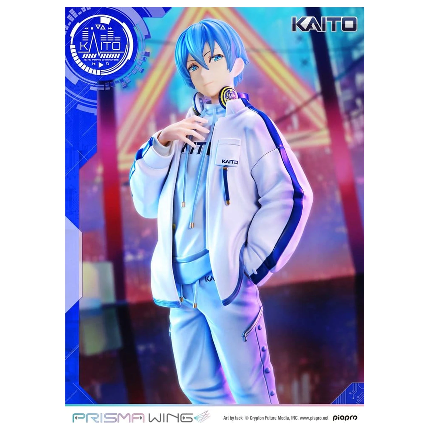 Piapro Characters Prisma Wing Figure 1/7 KAITO "Art by lack" 24 cm product photo