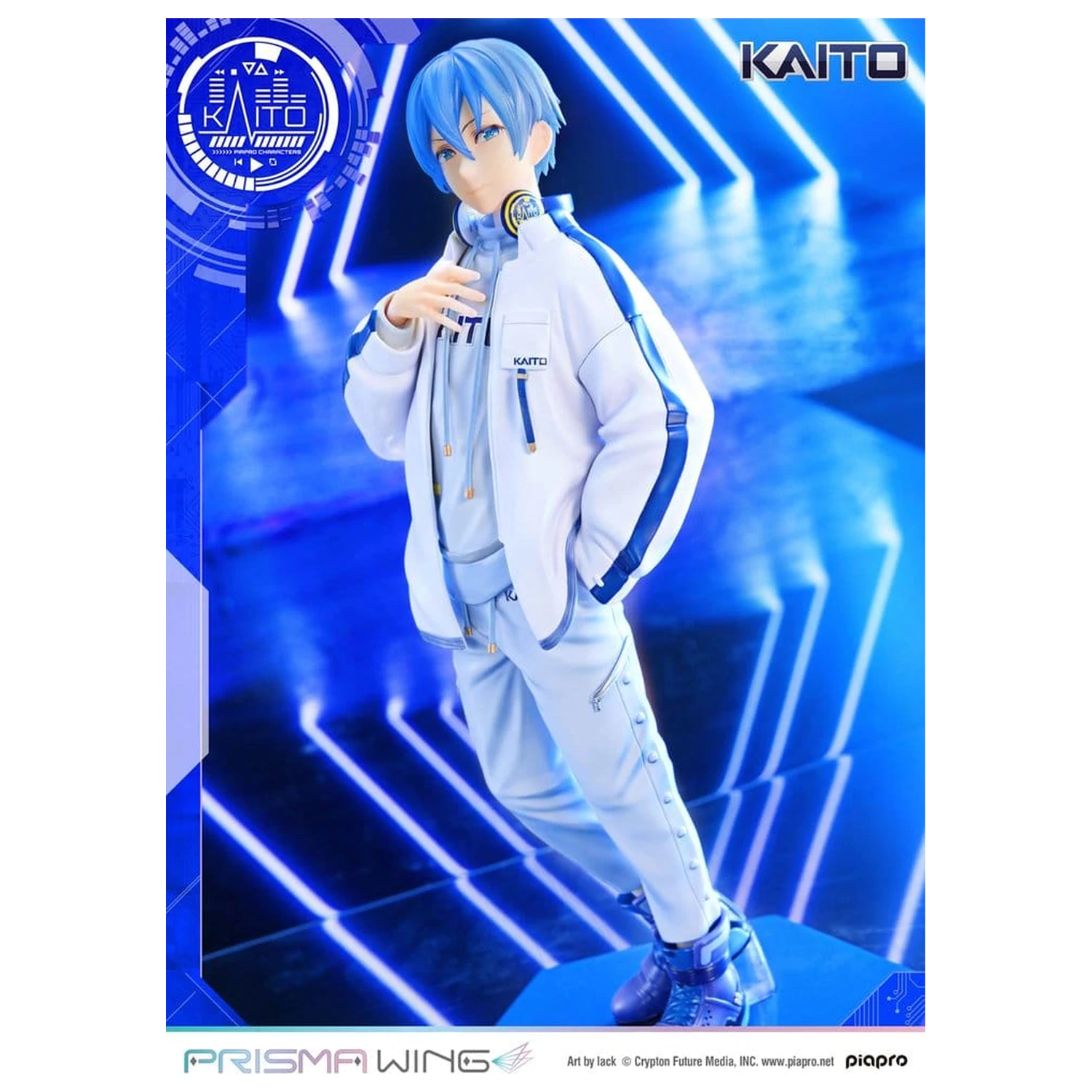 Piapro Characters Prisma Wing Figure 1/7 KAITO "Art by lack" 24 cm product photo