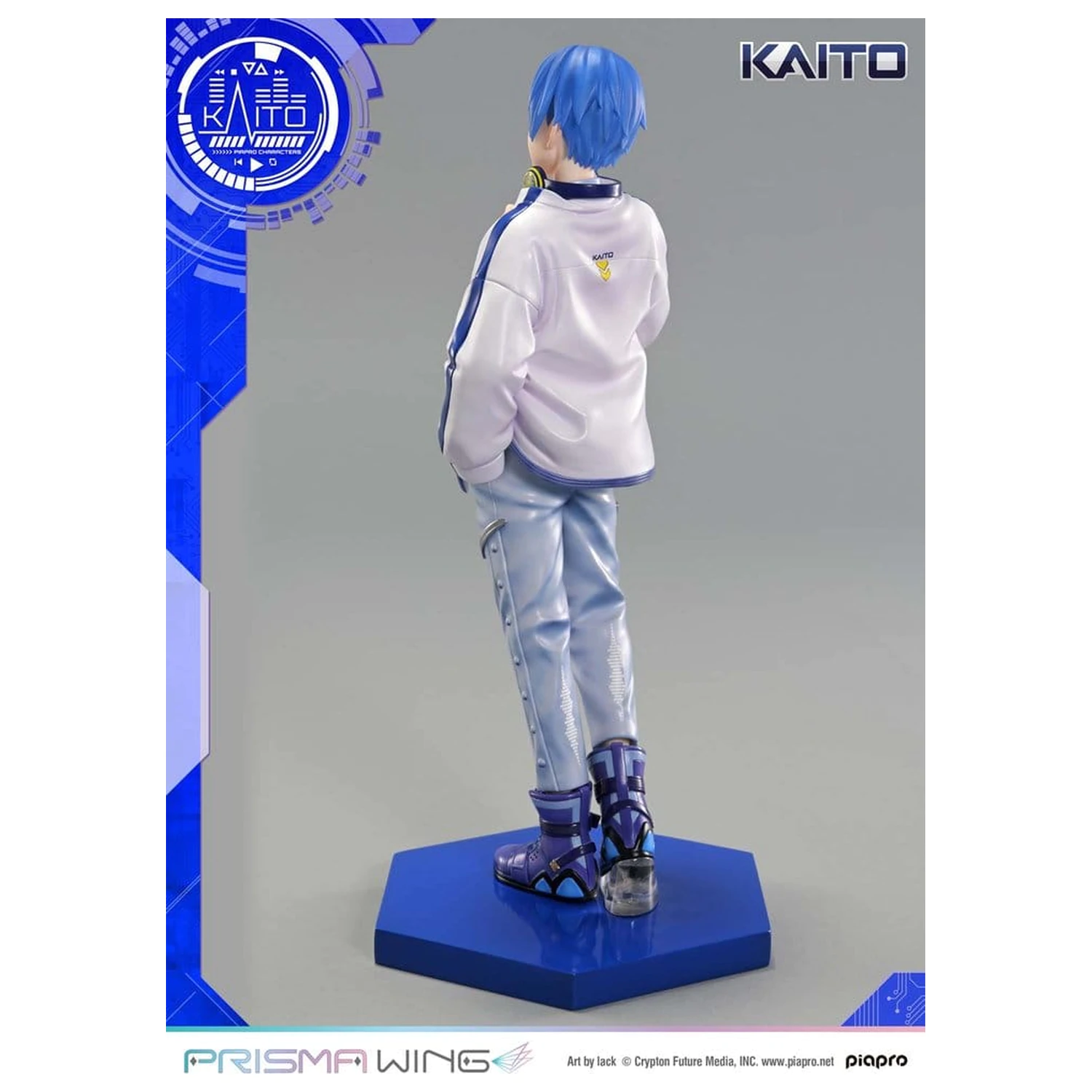 Piapro Characters Prisma Wing Figure 1/7 KAITO "Art by lack" 24 cm product photo