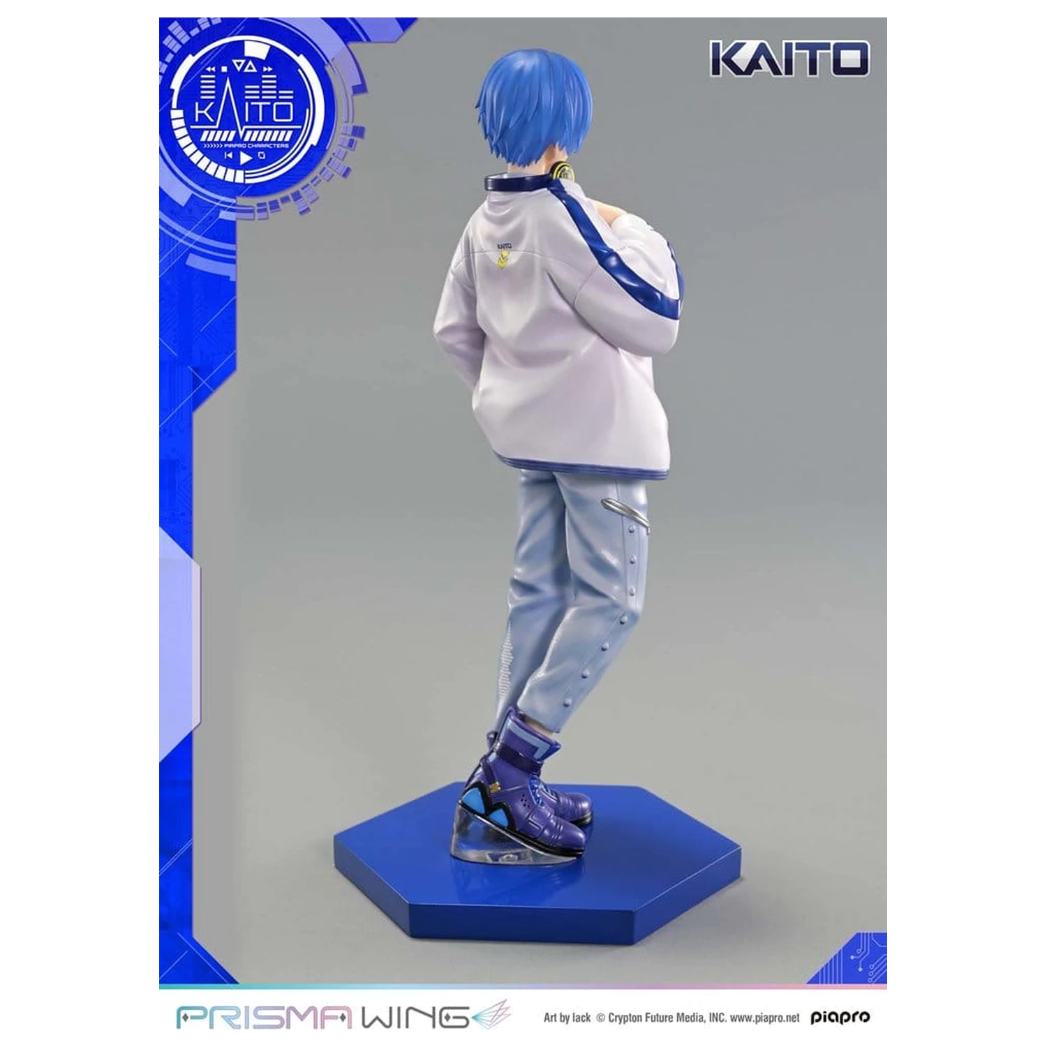 Piapro Characters Prisma Wing Figure 1/7 KAITO "Art by lack" 24 cm product photo