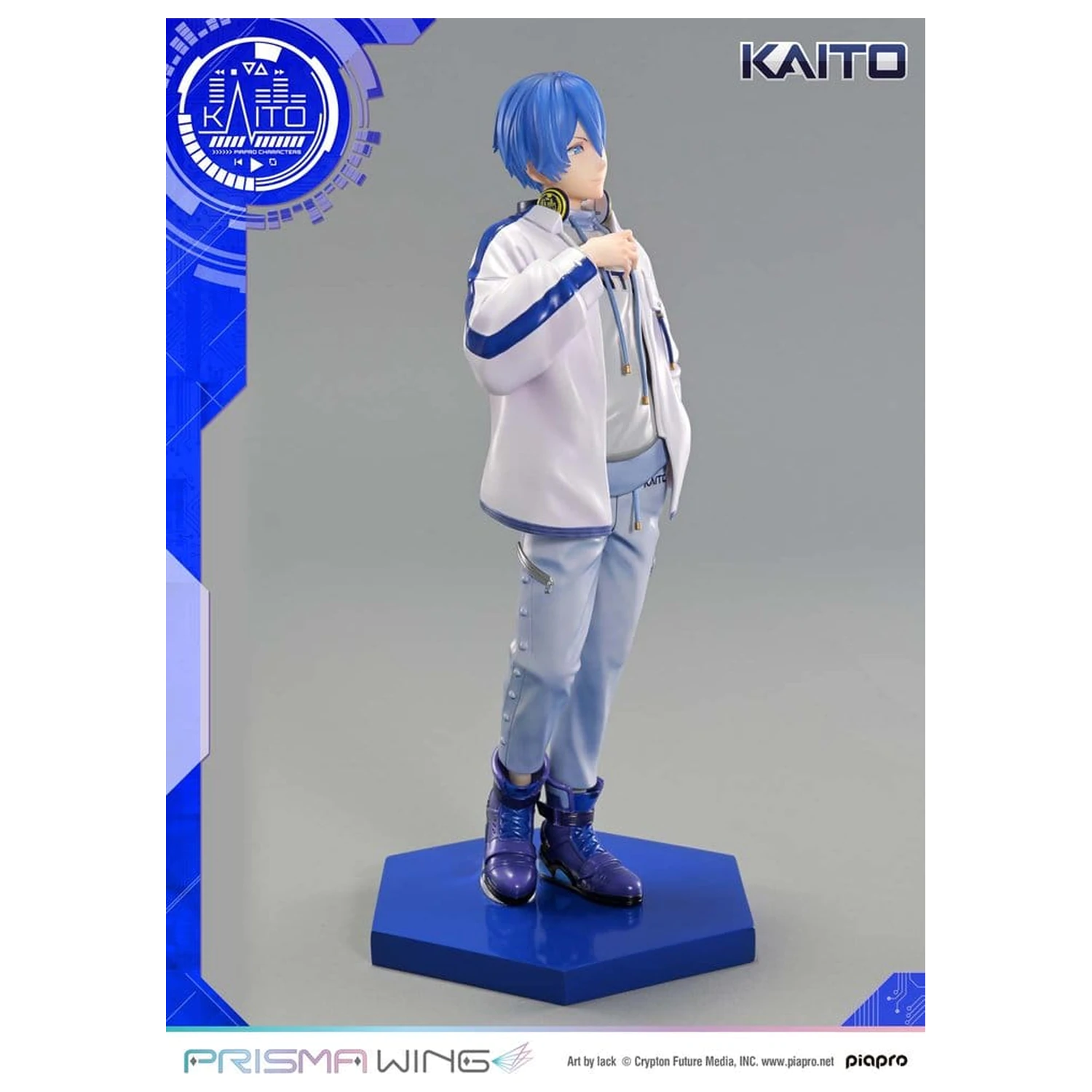 Piapro Characters Prisma Wing Figure 1/7 KAITO "Art by lack" 24 cm product photo