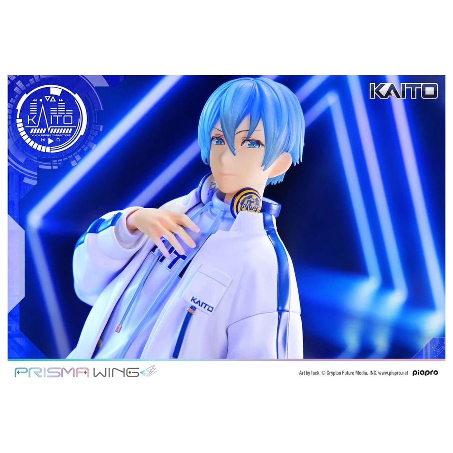Piapro Characters Prisma Wing Figure 1/7 KAITO "Art by lack" 24 cm product photo