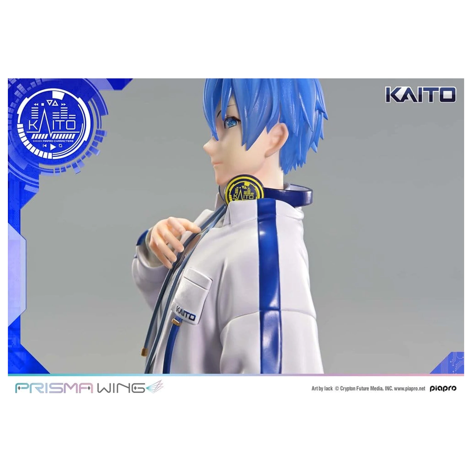 Piapro Characters Prisma Wing Figure 1/7 KAITO "Art by lack" 24 cm product photo