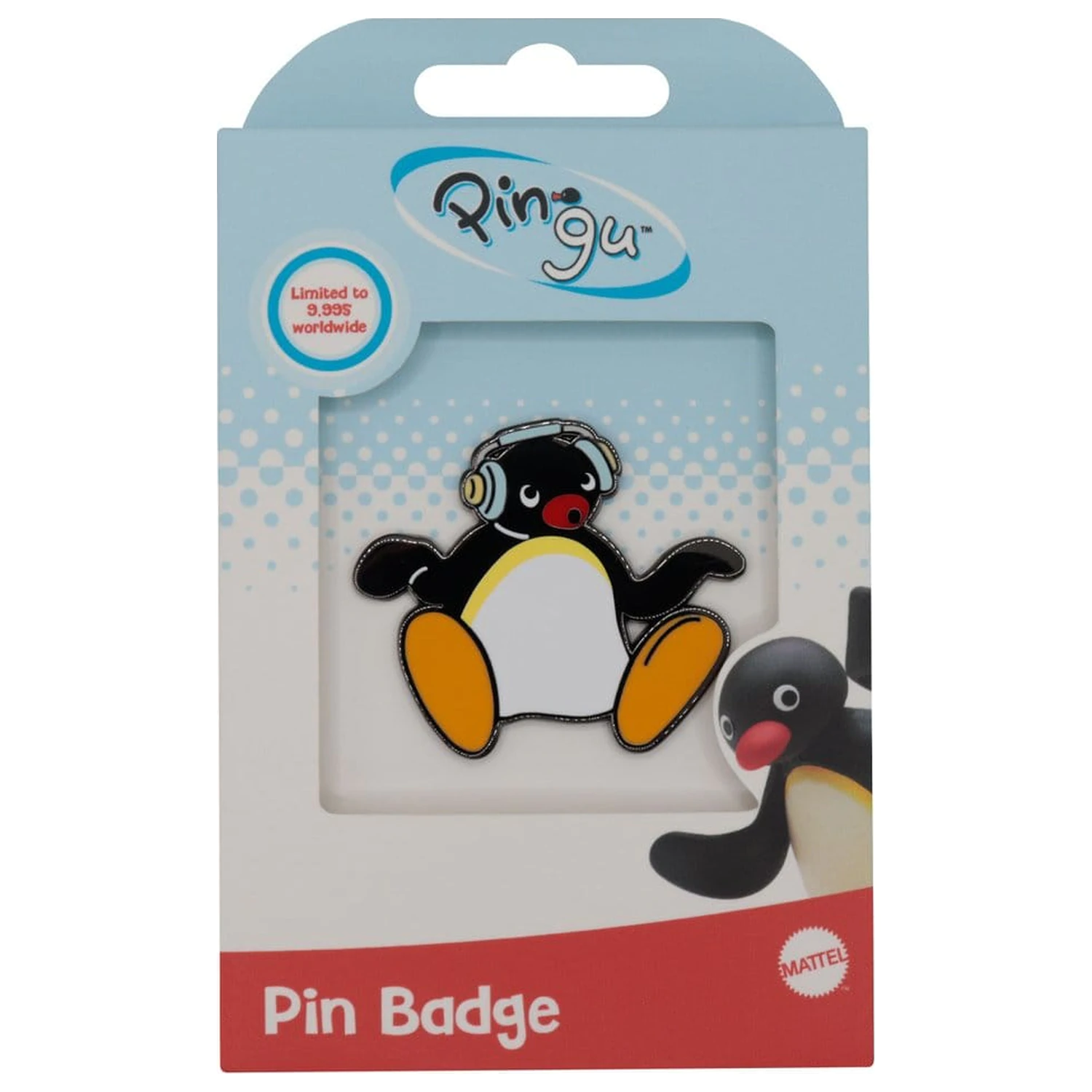 Pingu Pin Badge Headphones Limited Edition product photo