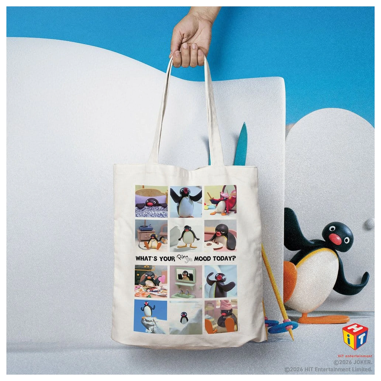 Pingu Tote Bag Moods product photo