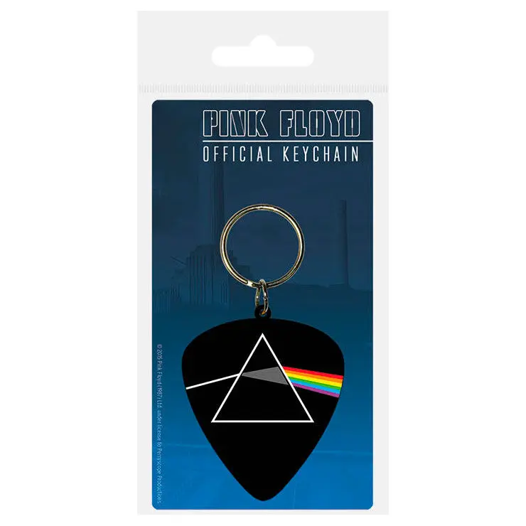 Pink Floyd  pick rubber keychain product photo