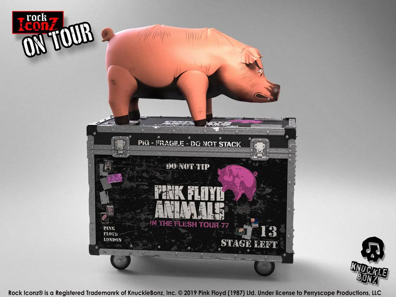 Pink Floyd Rock Ikonz On Tour Statues The Pig product photo