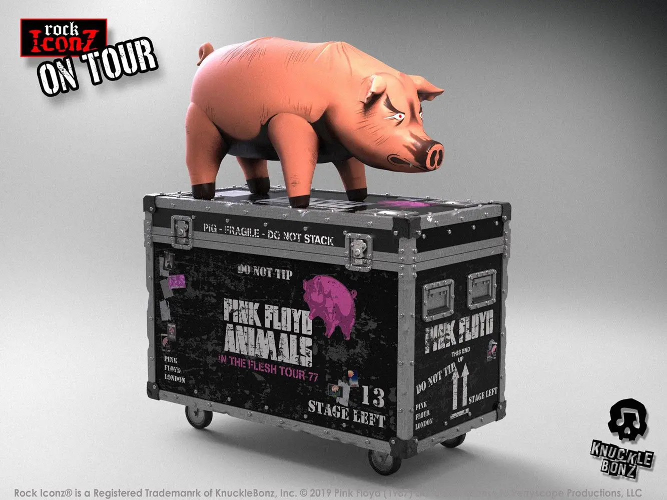 Pink Floyd Rock Ikonz On Tour Statues The Pig product photo