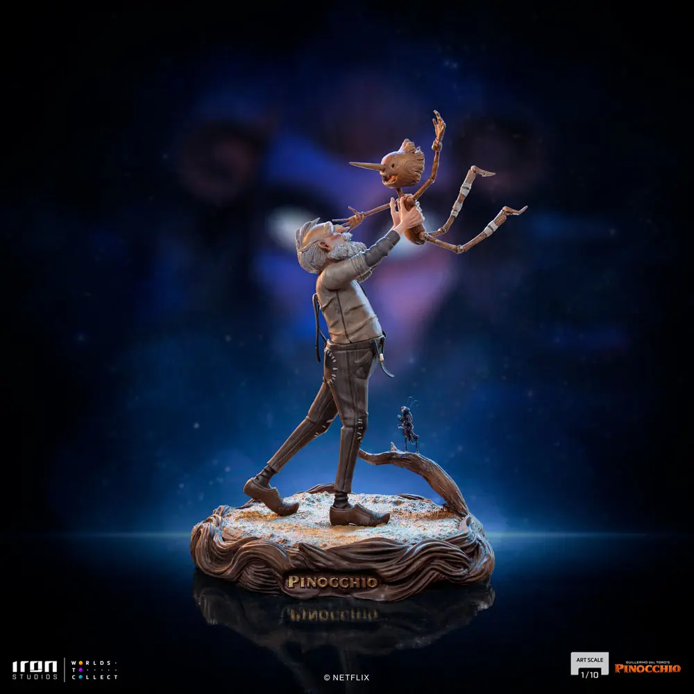 Pinocchio Art Scale Statue 1/10 Gepeto & Pinocchio 23 cm product photo