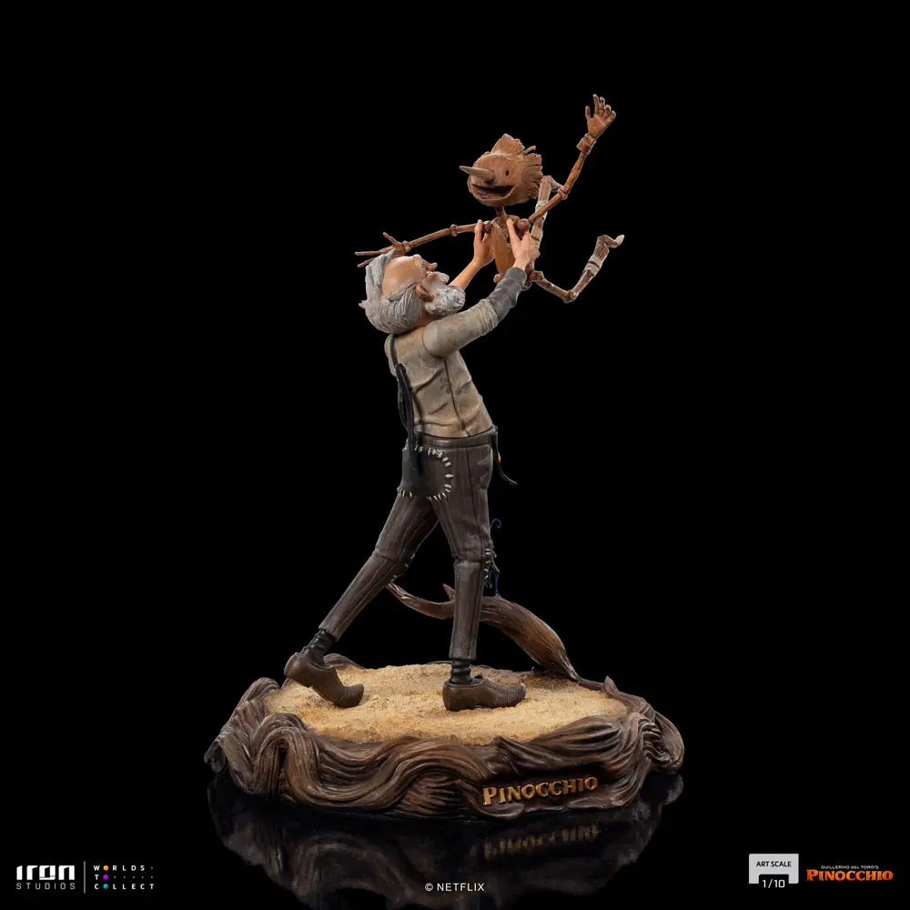 Pinocchio Art Scale Statue 1/10 Gepeto & Pinocchio 23 cm product photo