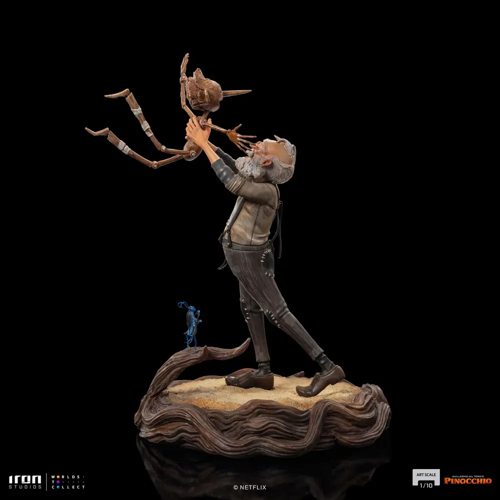 Pinocchio Art Scale Statue 1/10 Gepeto & Pinocchio 23 cm product photo