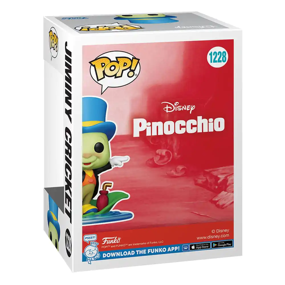 Pinocchio POP! Disney Vinyl Figure Jiminy on leaf 9 cm product photo