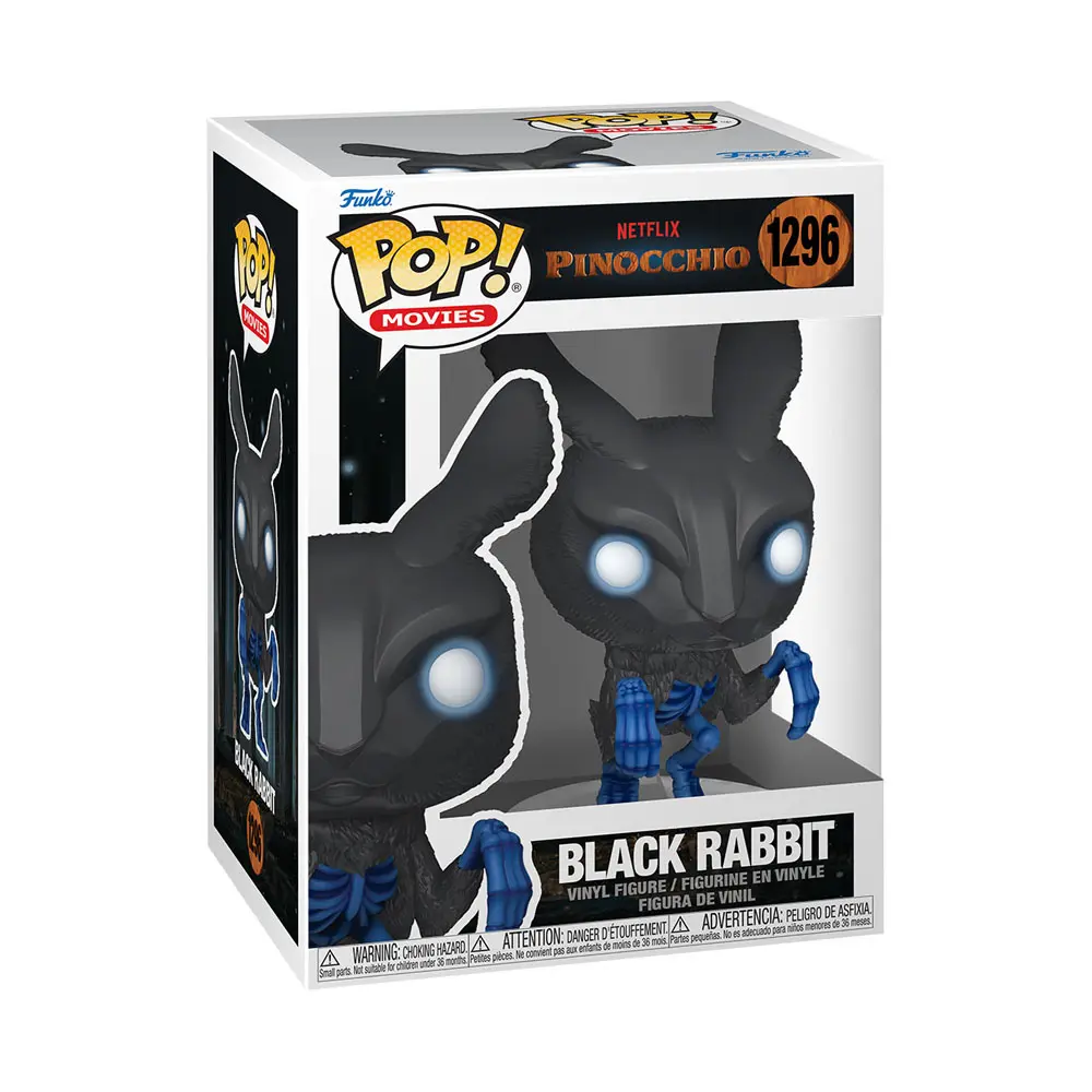 Pinocchio POP! Movies Vinyl Figure Black Rabbit 9 cm termékfotó