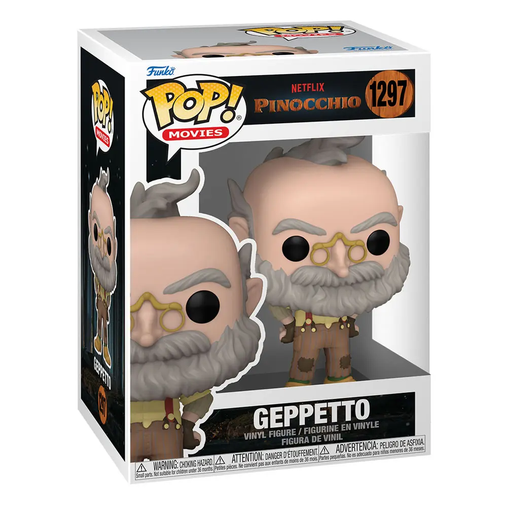 Pinocchio POP! Movies Vinyl Figure Geppeto 9 cm termékfotó