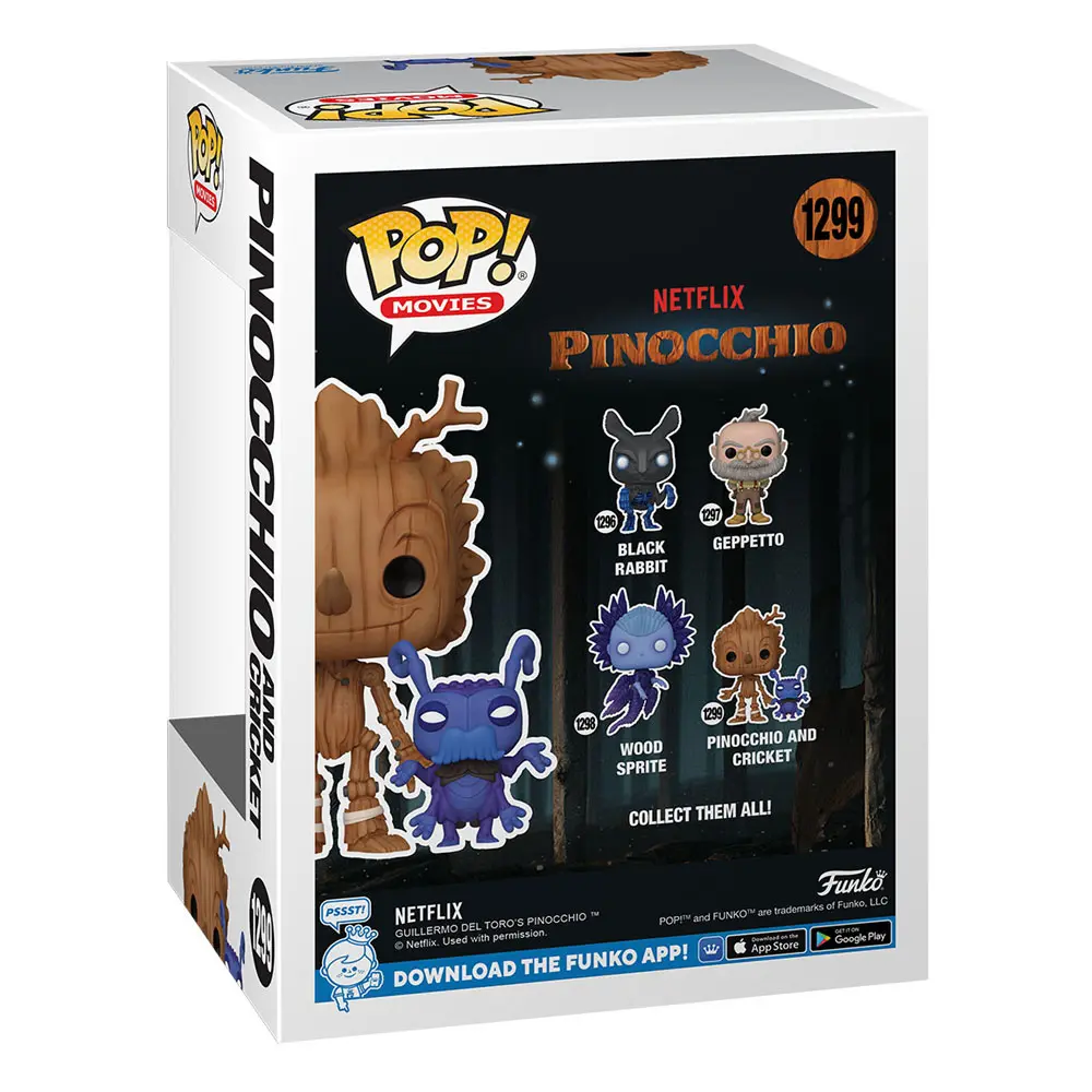 Pinocchio POP! Movies Vinyl Figure Pinocchio & Cricket 9 cm termékfotó