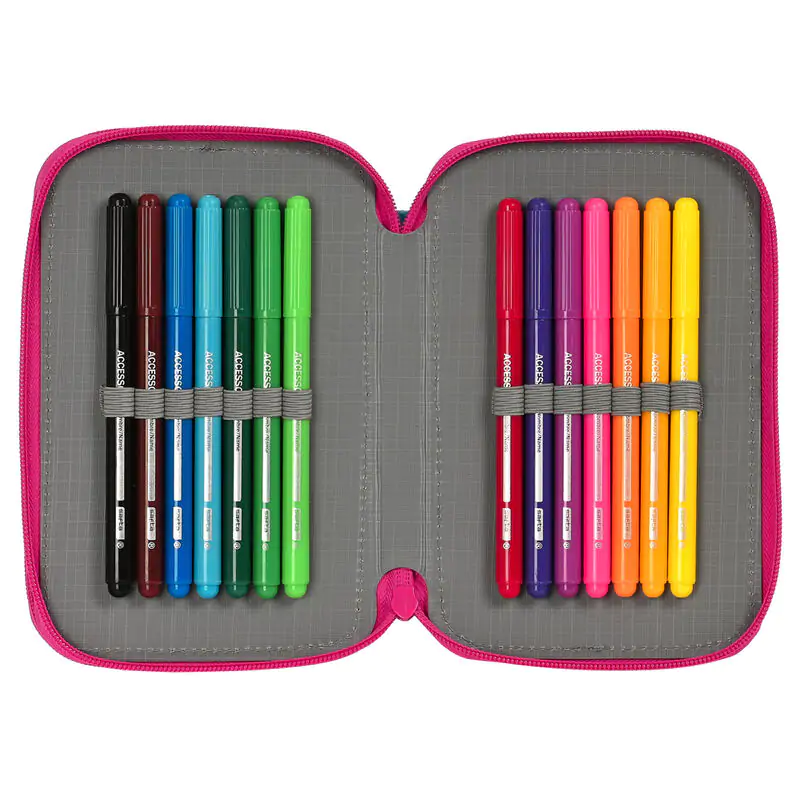 Pinypon double pencil case 28pcs product photo
