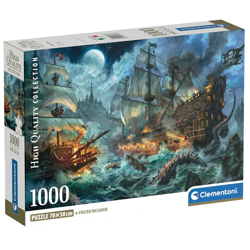 Pirates Battle puzzle 1000pcs termékfotó