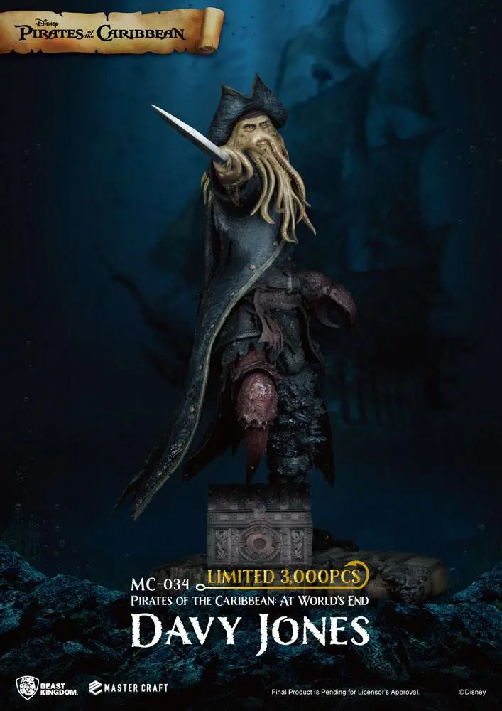 Pirates of the Caribbean: At World's End Master Craft Statue Davy Jones 42 cm product photo