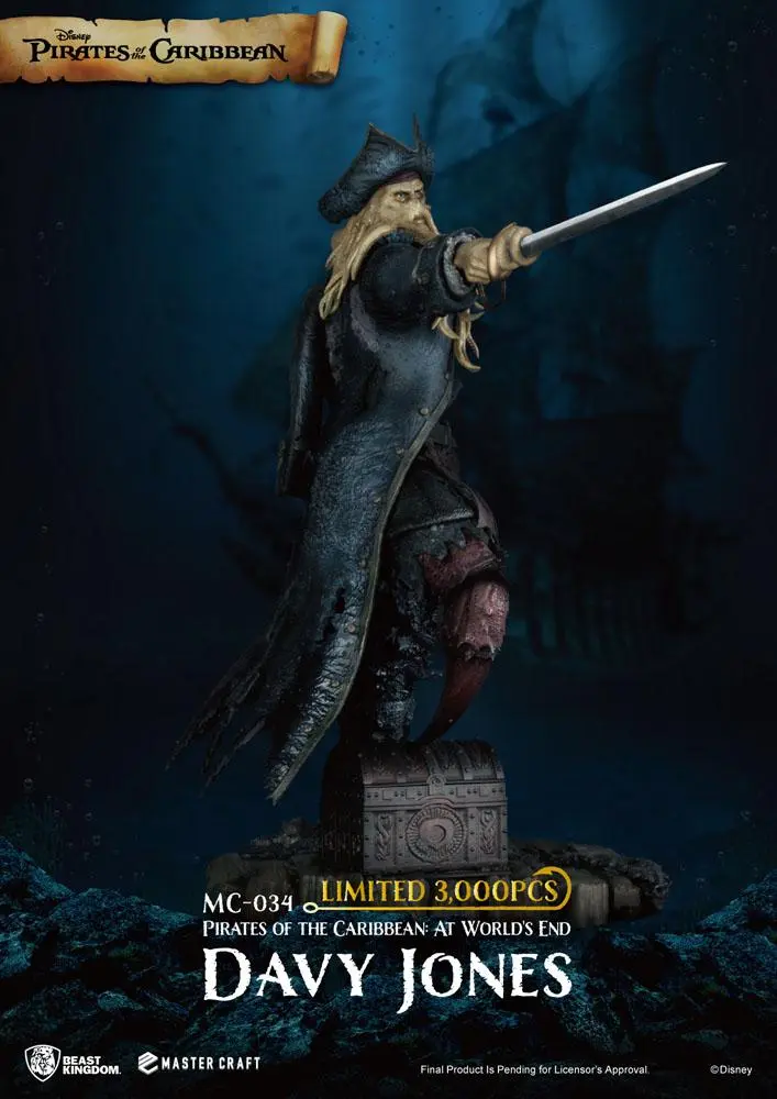 Pirates of the Caribbean: At World's End Master Craft Statue Davy Jones 42 cm product photo