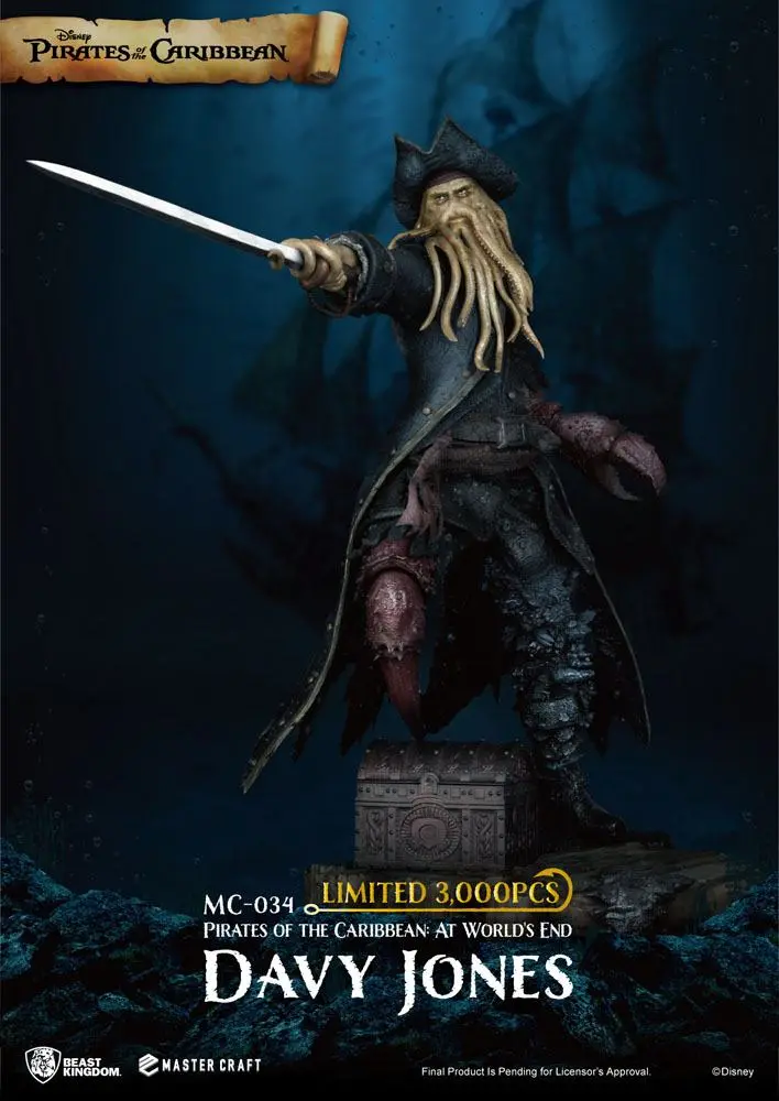 Pirates of the Caribbean: At World's End Master Craft Statue Davy Jones 42 cm product photo
