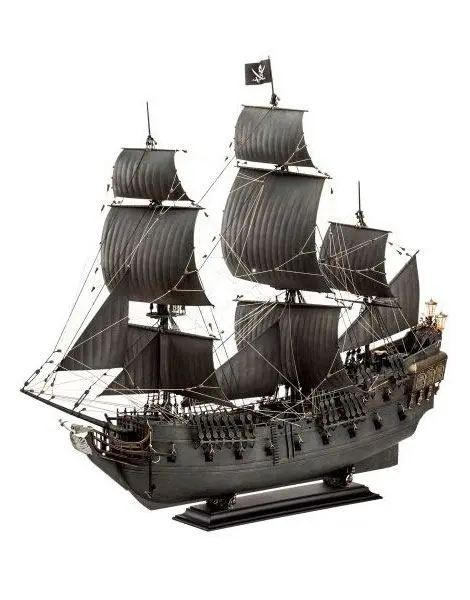 Pirates of the Caribbean Dead Men Tell No Tales Model Kit 1/72 Black Pearl Limited Edition 50 cm product photo